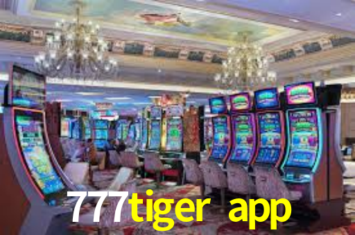 Interface do App 777tiger app